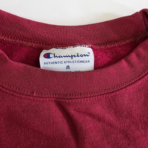 Vintage University of Denver Champion Sweatshirt Mens sz  M Red - Picture 4 of 10